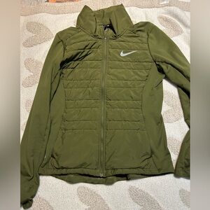 Nike Women's Green Puffer Jacket